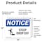 Signmission Safety Culture Sign, 14 in Width, Vinyl Decal, Rectangle OS-2PACK-NS-D-1014-L-18456 - alternate 4